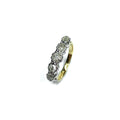 Second Hand 18ct Yellow Gold Diamond 5 Stone Ring