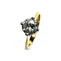 Second Hand 18ct Yellow Gold Diamond Solitare Ring