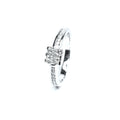 9ct White Gold Diamond Ring