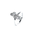 18ct White Gold Diamond 6 Stone Ring