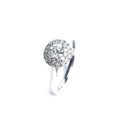 18ct White Gold Diamond Ring