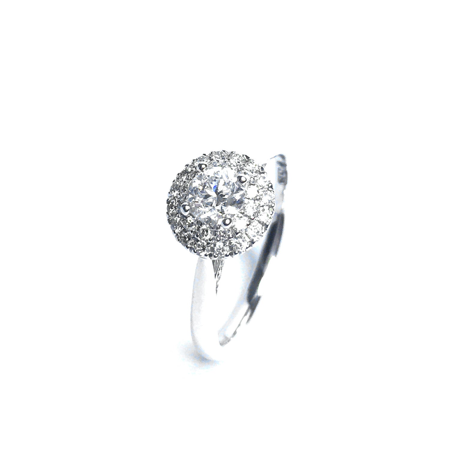 18ct White Gold Diamond Ring