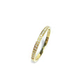 18ct Yellow Gold Diamond Half Eternity Ring