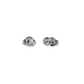 9ct White Gold Diamond Earrings