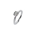 9ct White Gold Diamond Ring