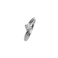 9ct White Gold Diamond Ring