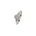 9ct White Gold Diamond Ring