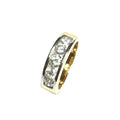 Second Hand 18ct Yellow Gold 5 Stone Diamond Ring