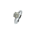 9ct White Gold Diamond Ring