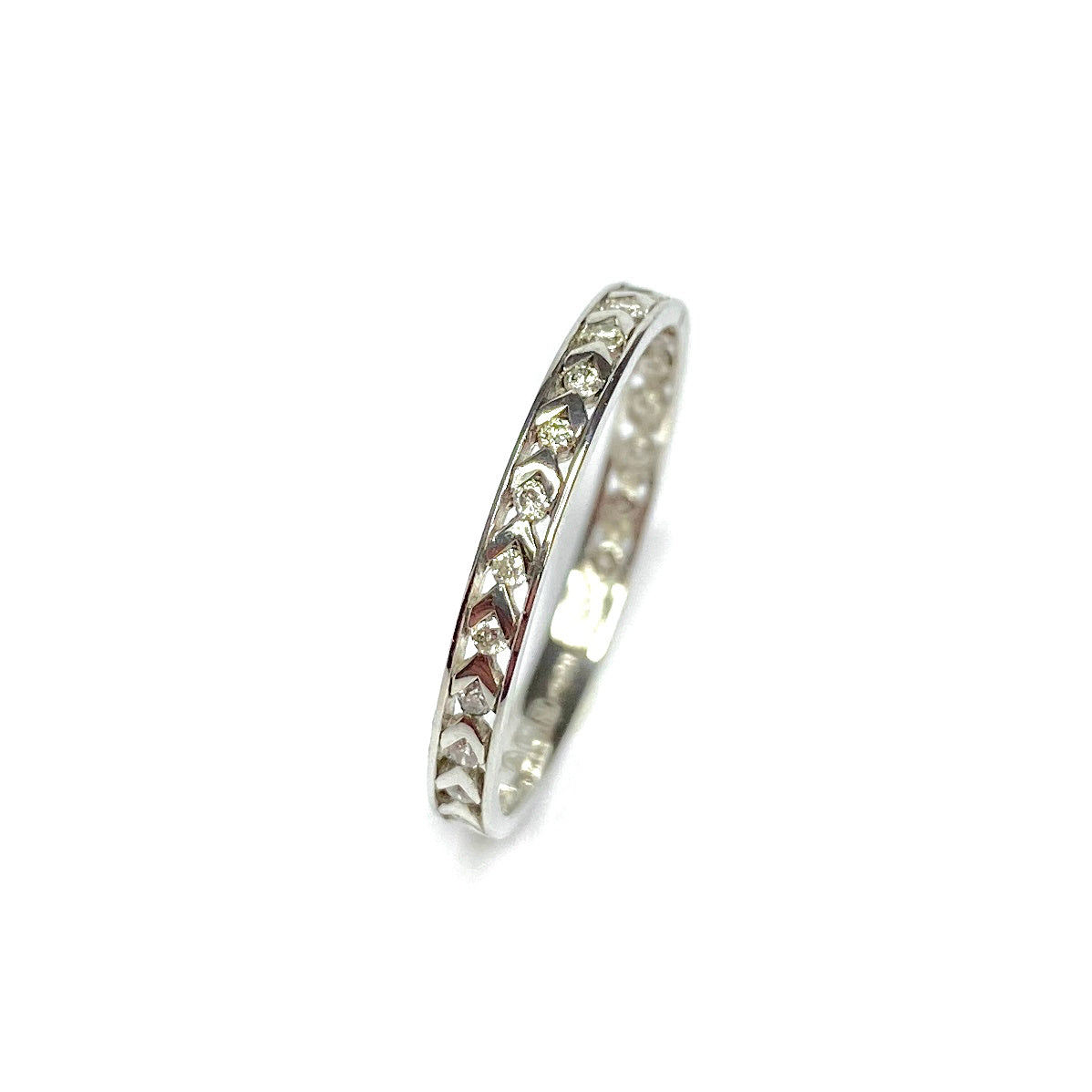 18ct White Gold Diamond Ring