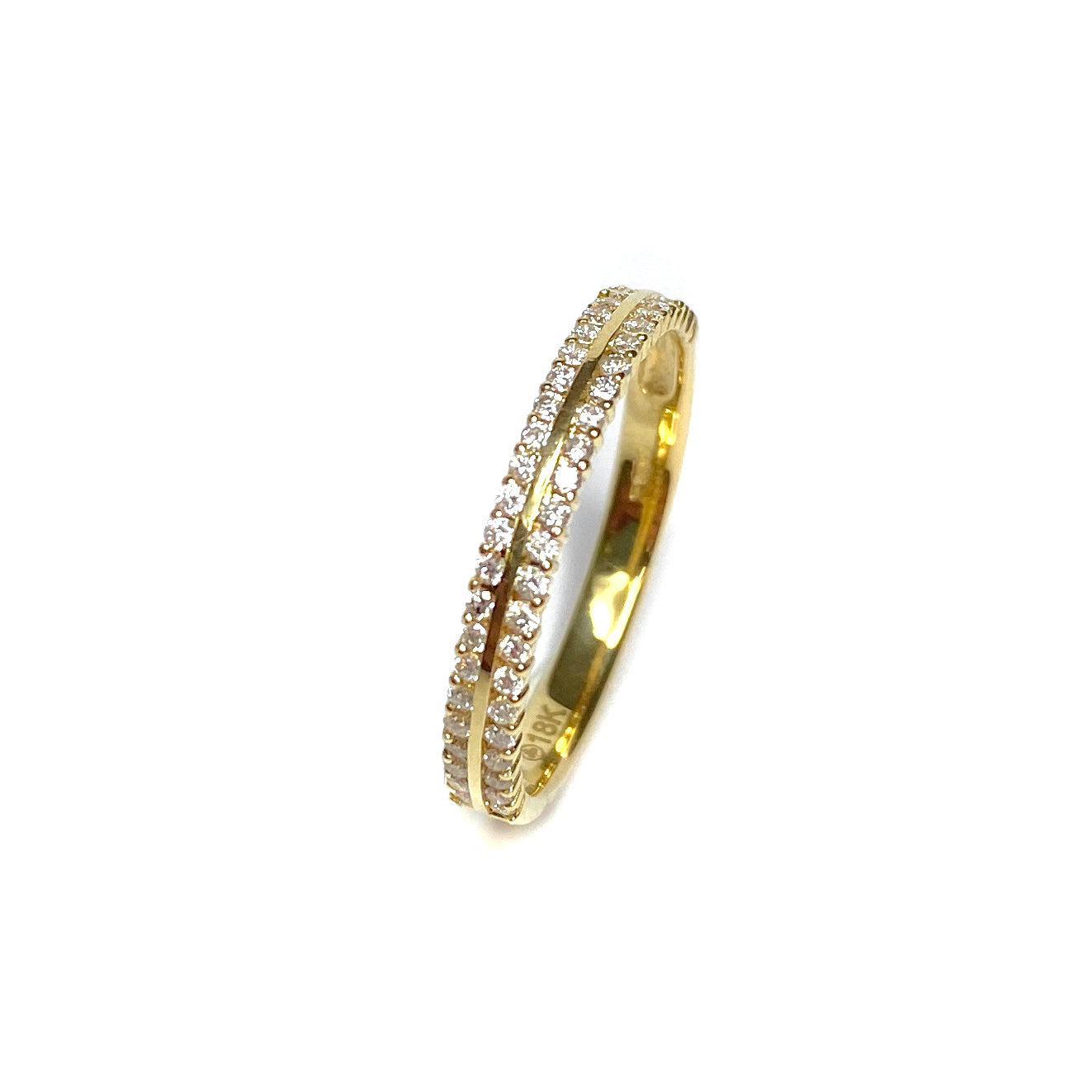 18ct Yellow Gold Diamond Ring