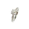 18ct White Gold Diamond Engagement Ring