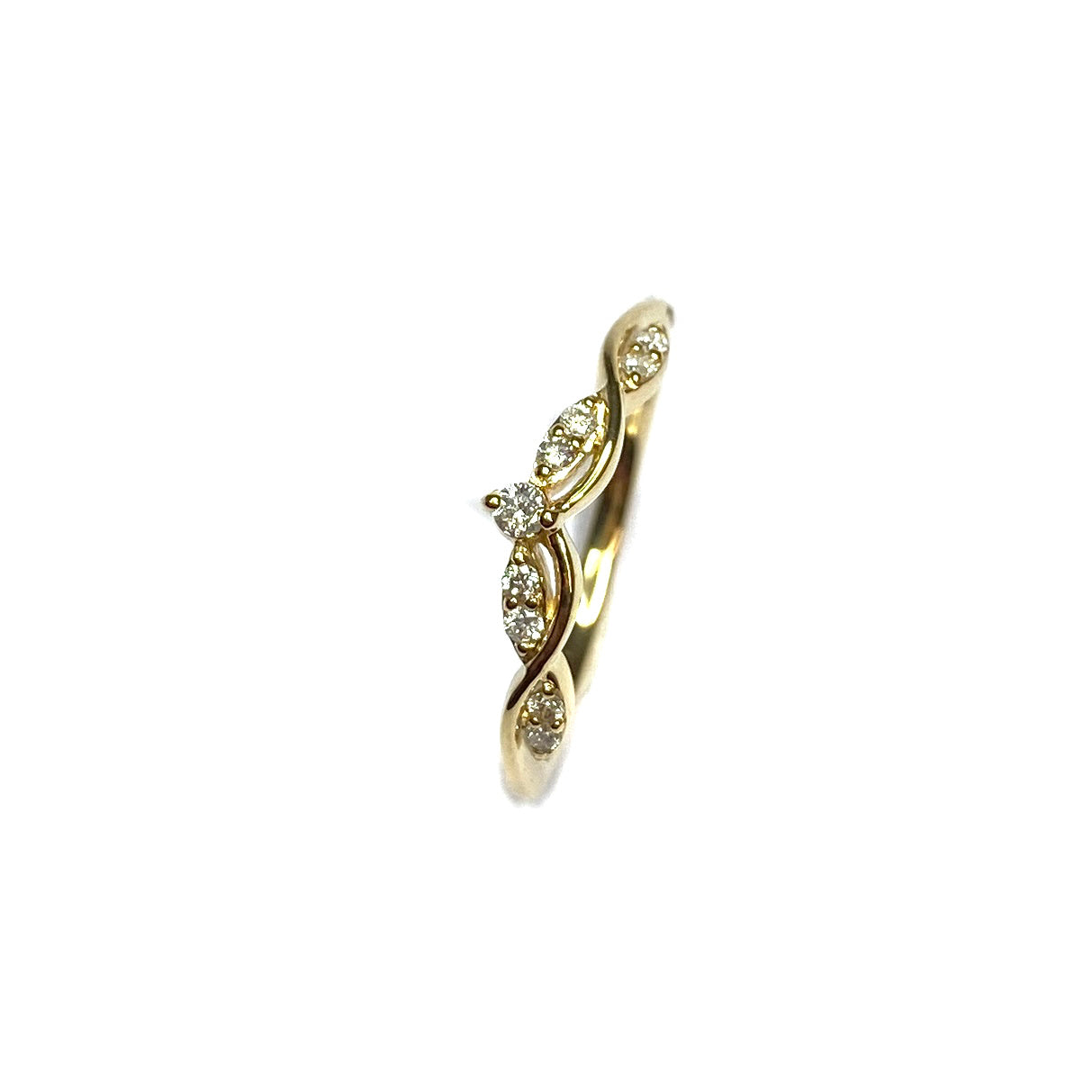 18ct Yellow Gold Diamond Ring