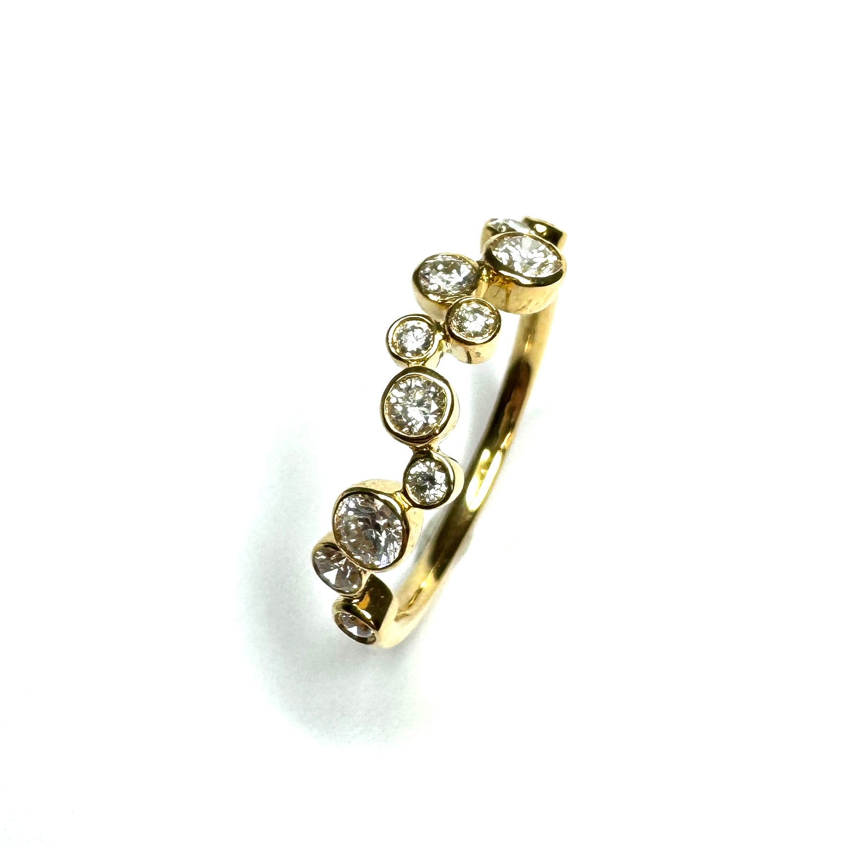 18ct Yellow Gold Diamond Ring