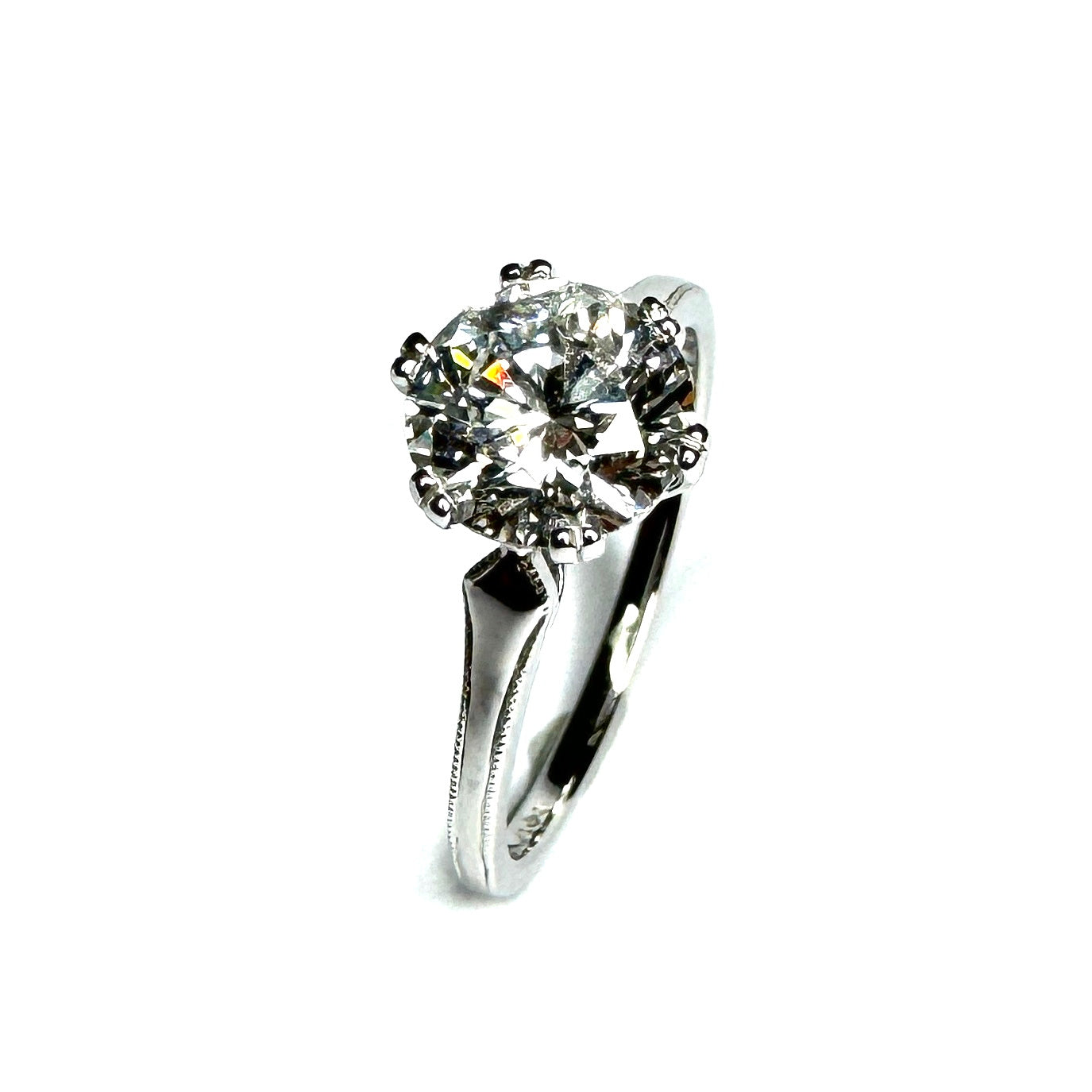 Platinum Lab Grown Diamond Ring