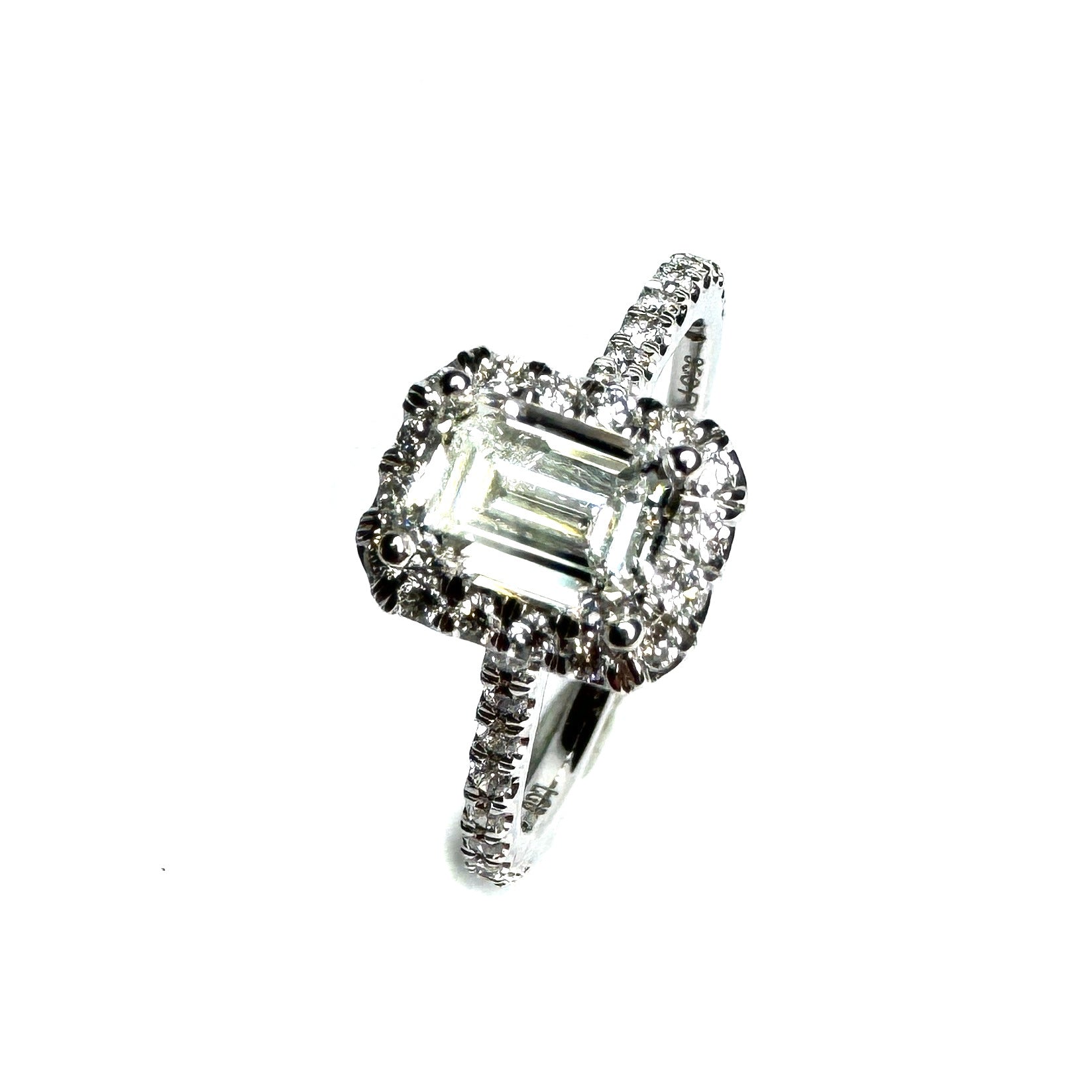 Platinum Lab Grown Diamond Ring