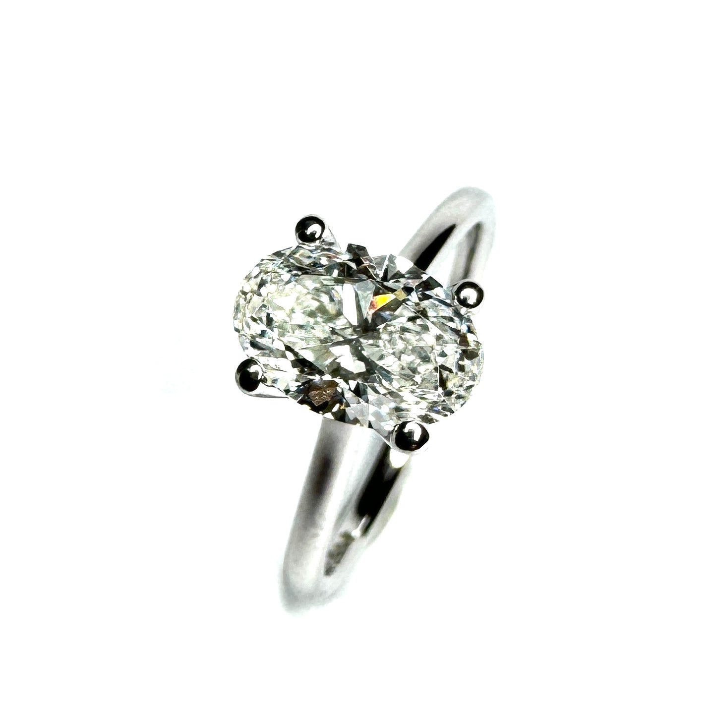 Platinum Lab Grown Diamond Ring