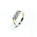 Second Hand 18ct Yellow Gold 3 Stone Diamond Ring