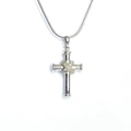 Second Hand 18ct White Gold Diamond Cross