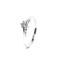 Second Hand 9ct White Gold Diamond Ring
