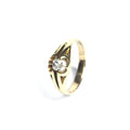 Second Hand 18ct Yellow Gold Diamond Ring