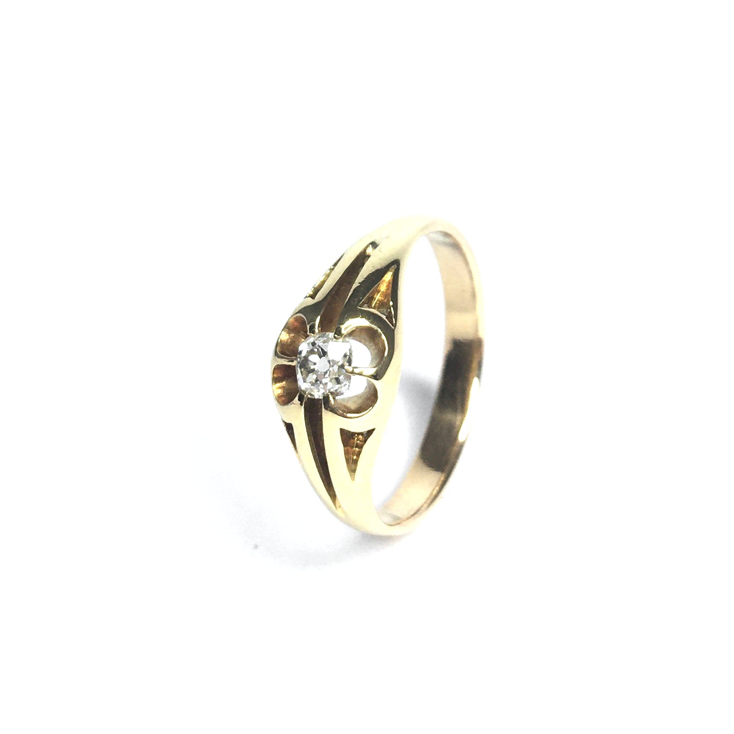 Second Hand 18ct Yellow Gold Diamond Ring