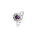 Second Hand 18ct Yellow Gold Ruby & Diamond Ring