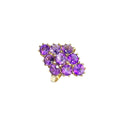 Second Hand 9ct Yellow Gold Amethyst Ring