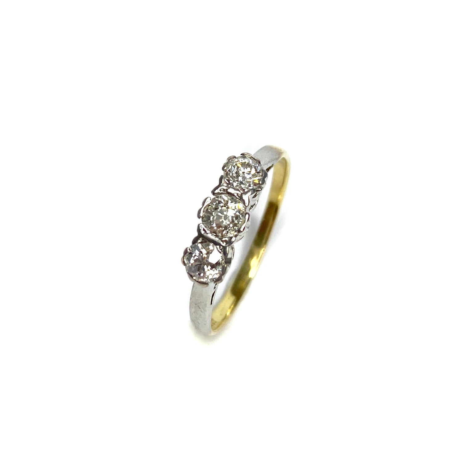 Second Hand 18ct Yellow Gold Diamond Ring