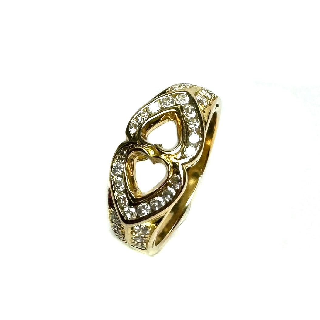 Second Hand 18ct Yellow Gold Diamond Ring
