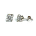 Second Hand Platinum Diamond Stud Earrings