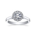 18ct White Gold Diamond Ring - Maple Leaf Diamonds