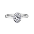 18ct White Gold Diamond Ring - Maple Leaf Diamonds