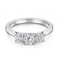 Platinum 3 Stone Diamond Ring