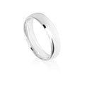 5mm Classic White Gold Wedding Ring Band