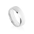 7mm Classic White Gold Wedding Ring Band