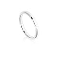 2.5mm Low Dome Comfort Fit Wedding Ring Band