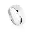 8mm Low Dome Comfort Fit Wedding Ring Band