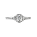 18ct White Gold Diamond Ring - Maple Leaf Diamonds