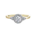18ct Yellow Gold Diamond Ring