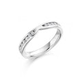 Cut Out Half Eternity Ring, 0.37ct