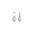 Silver Cubic Pearl & Zirconia