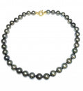 Tahitian South Sea Black Pearls Necklace