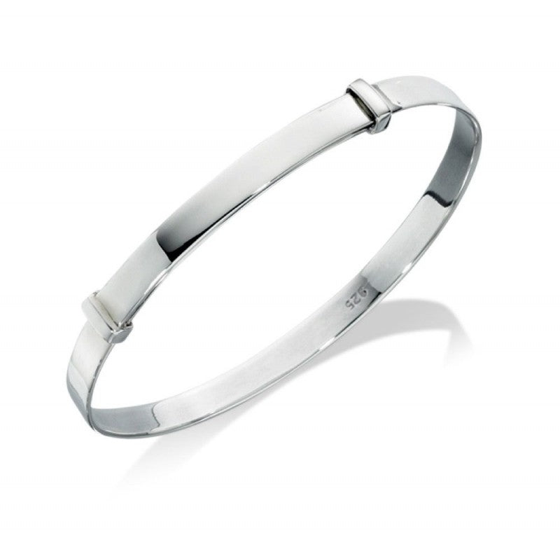 Child's Silver Expanding Bangle