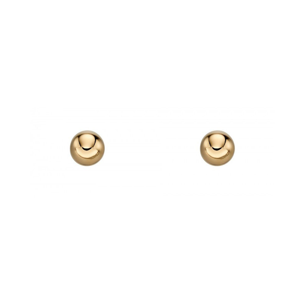 9ct Yellow Gold Ball Stud Earrings