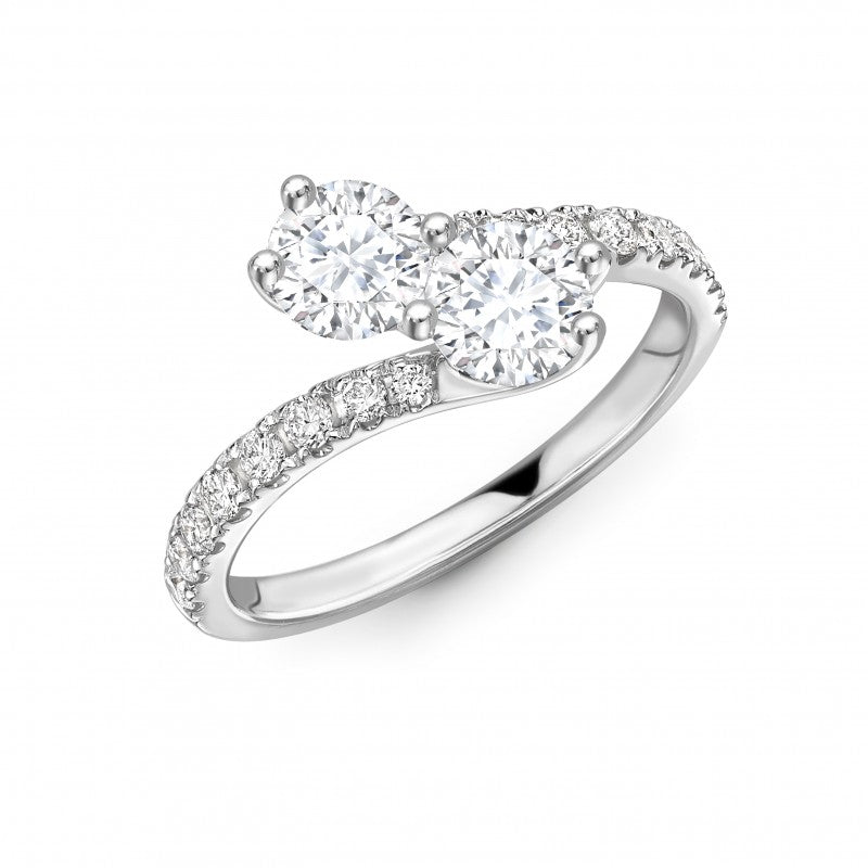 18ct White Gold Diamond Ring